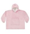 BH101 Kids Oversized Hooded Blanket Blush Pink colour image